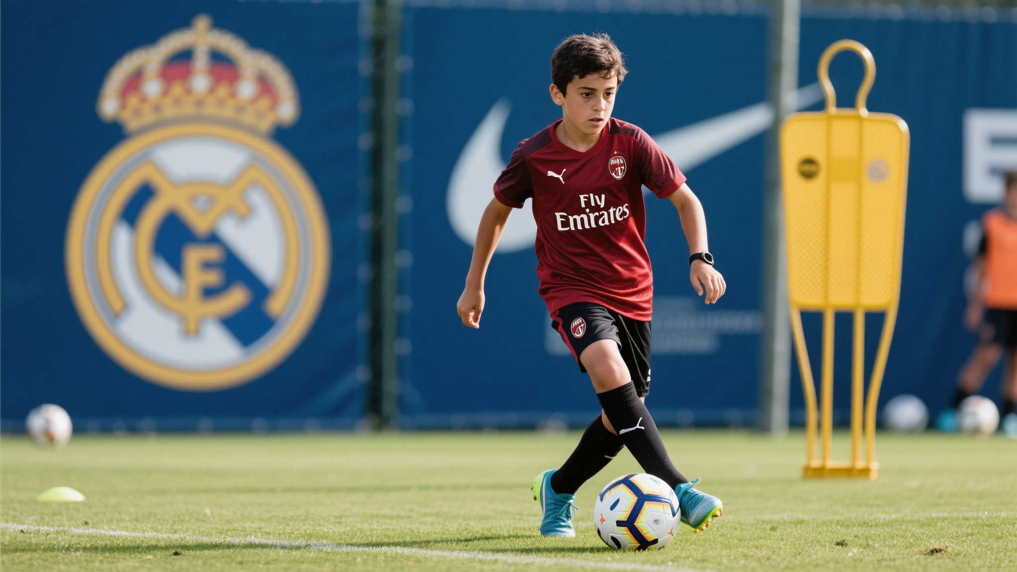 巴黎少年小埃梅里晒照：身为本土球员，自豪欧冠征程